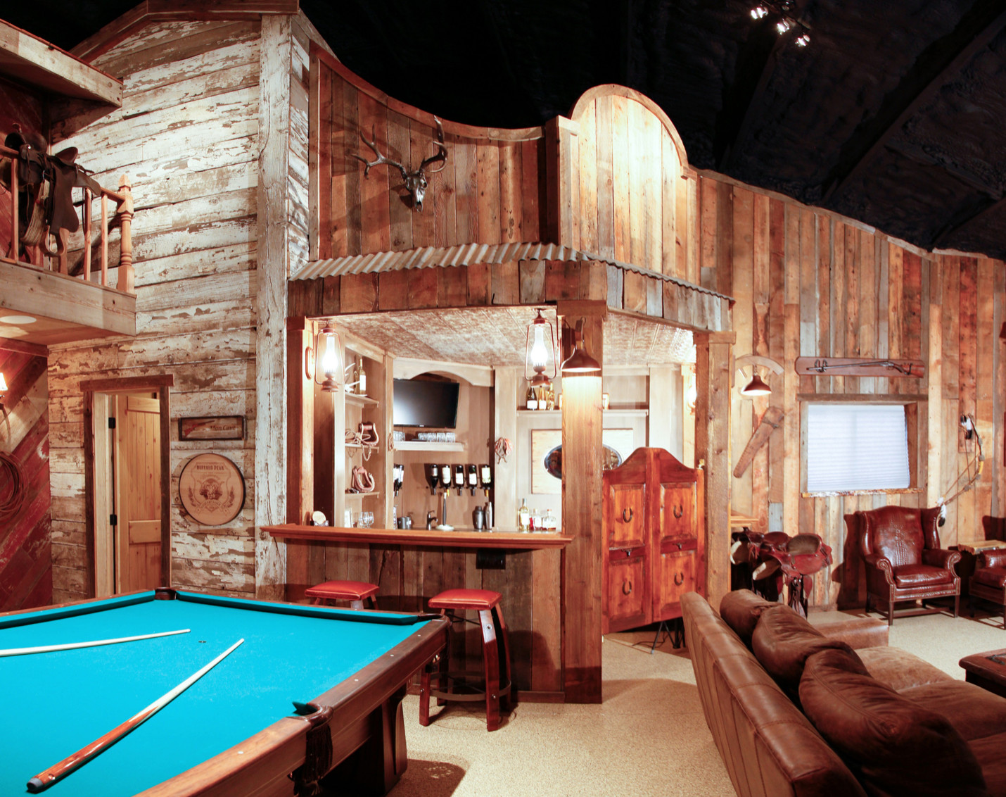 Western Town Man Cave