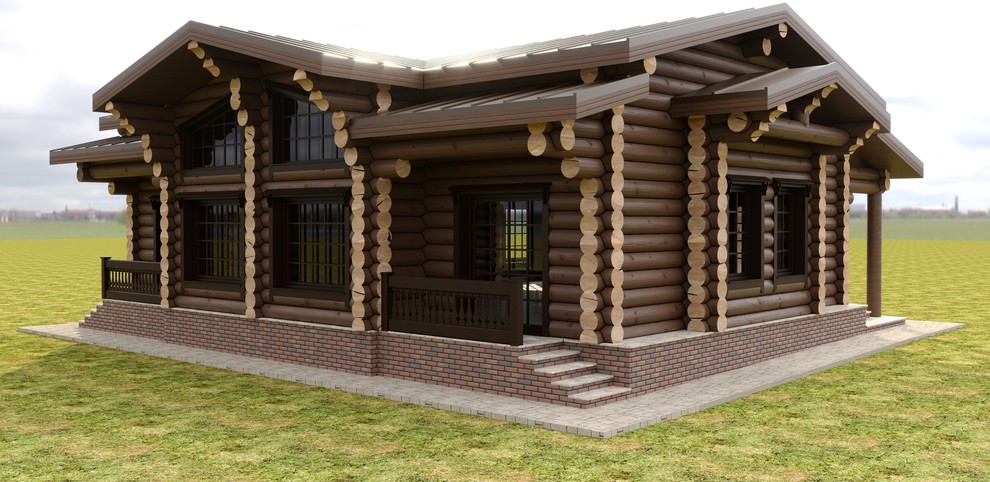 Деревянный дом 240 кв.м. Дача