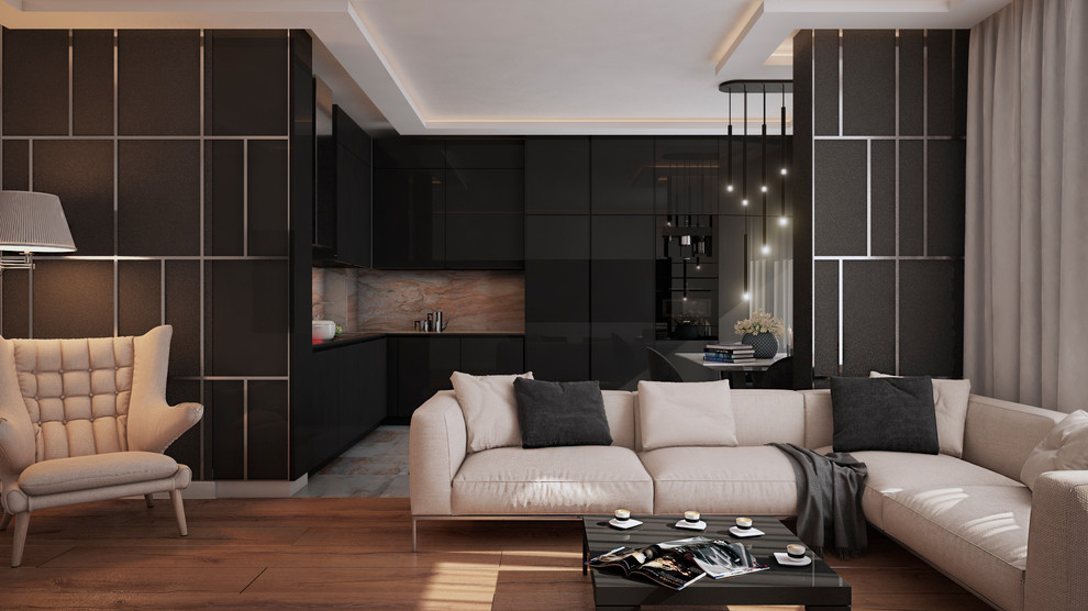 Трёхкомнатная квартира в ЖК "Новопечерские Липки"