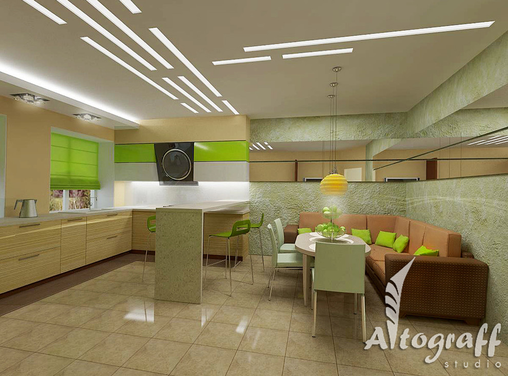 Дом в пригороде для 2-х поколений