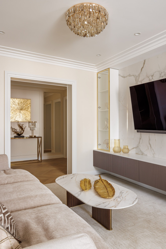 Дизайн и ремонт квартиры на улице Марьинский парк - Музыка неоклассики