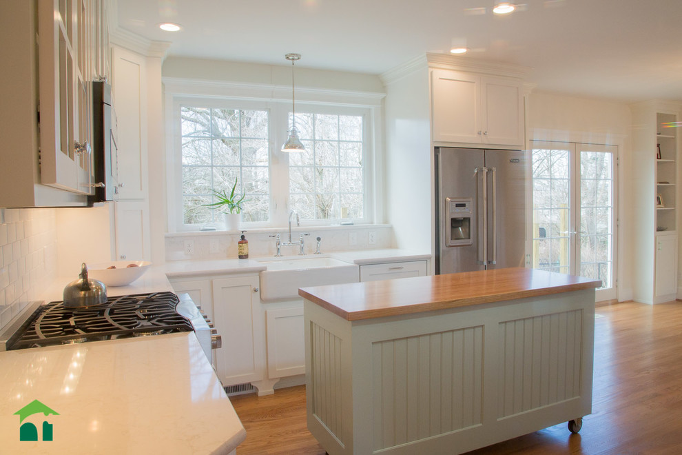 Downtown Remodel Kitchen Richmond by Sustainable Solutions of VA