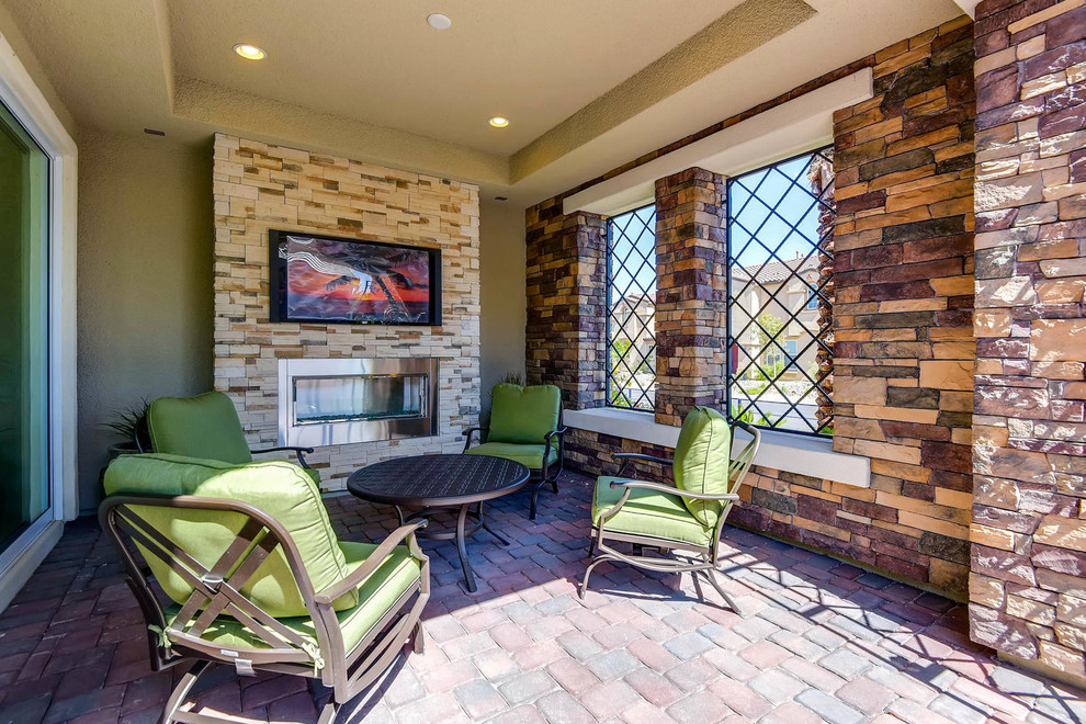 Plan 18 At The Residences - Transitional - Porch - Las Vegas - by ...