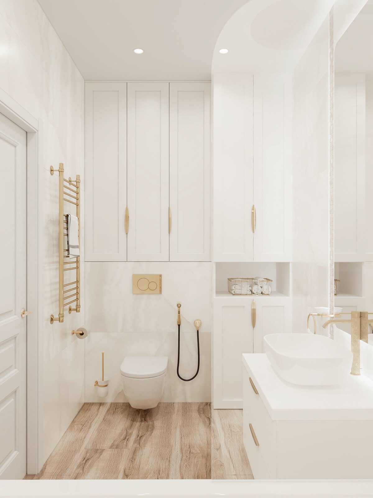 Столичный, 3х комнатный дом, классика с элементами Арт Деко