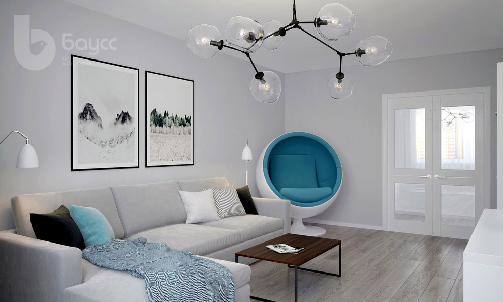 Проект "СДЕРЖАННЫЙ". Квартира 95 кв. м