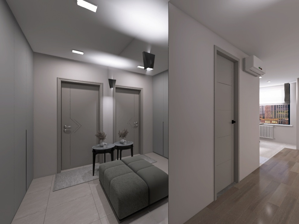 Дизайн-проект четырехкомнатной квартиры 110 кв.м.