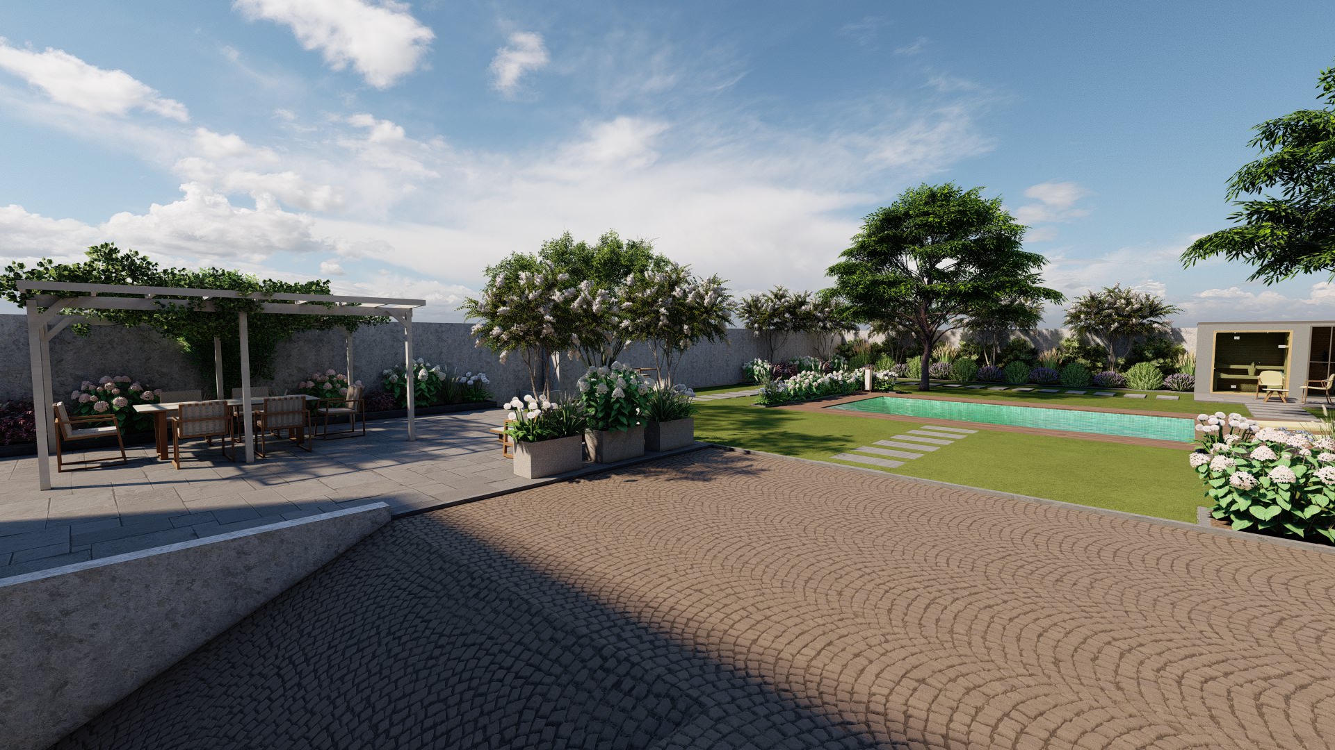 The white garden