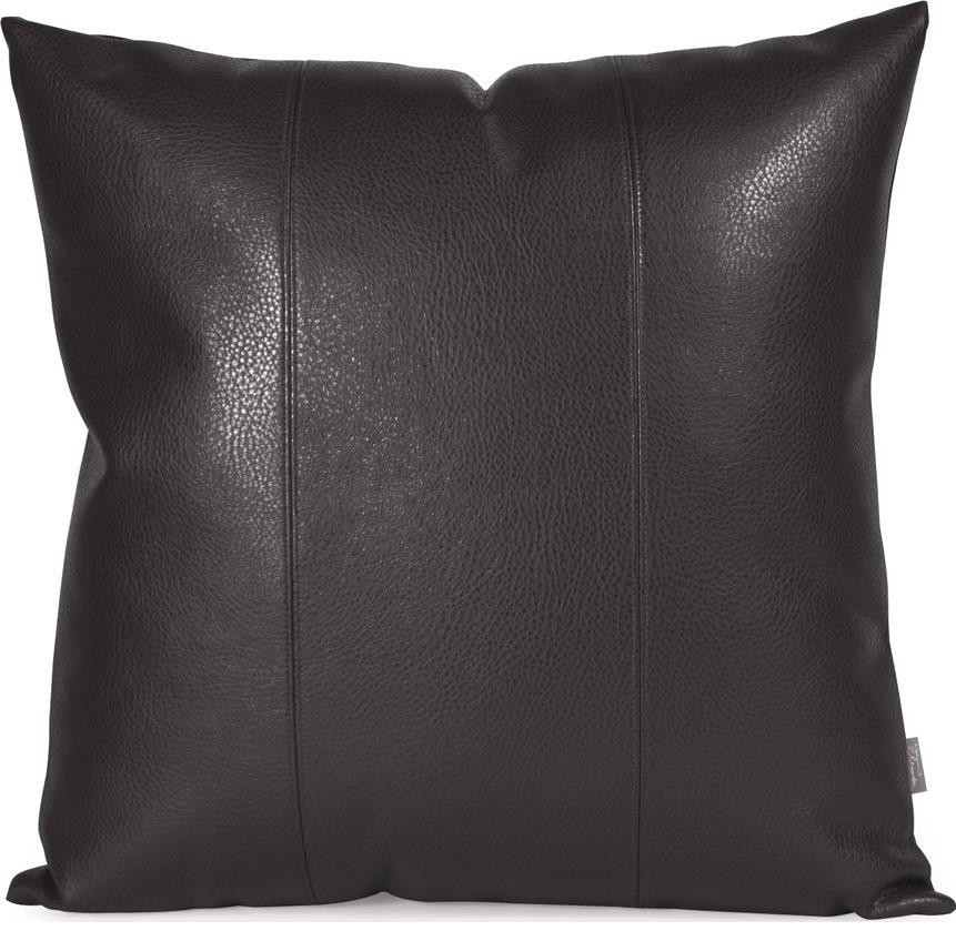 HOWARD ELLIOTT AVANTI Pillow Throw Square 20x20 Black Polyurethane