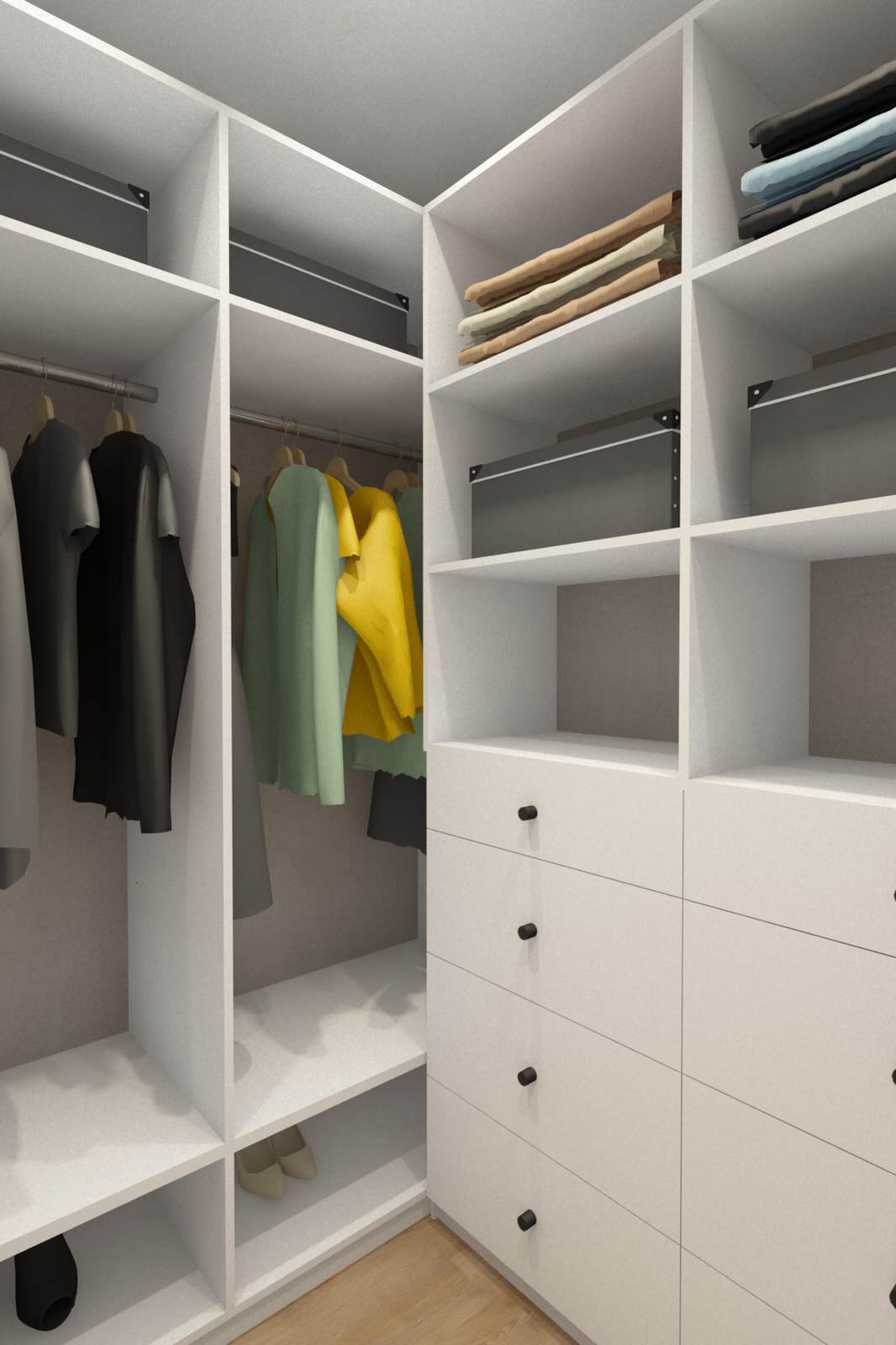 Небольшая квартира в минимализме