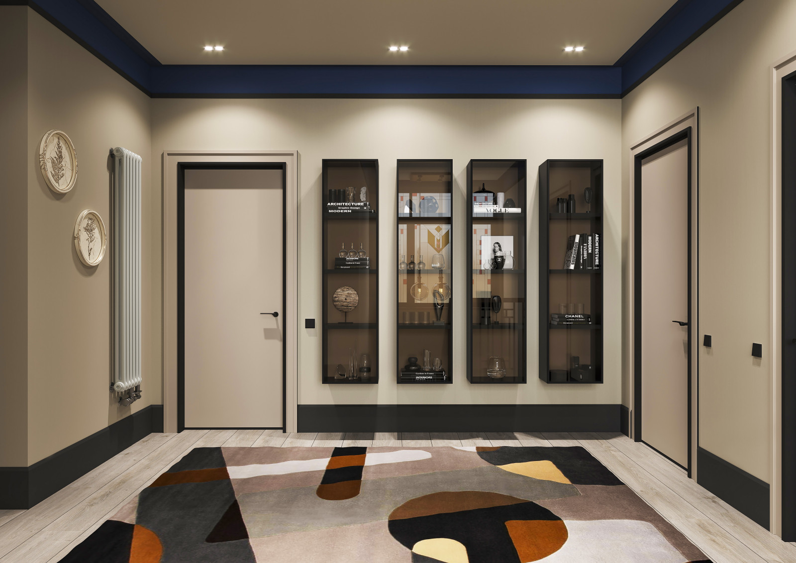 Дизайн загородного дома 400 кв.м.