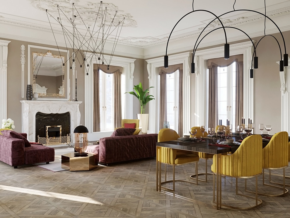 Гостиная в частном доме