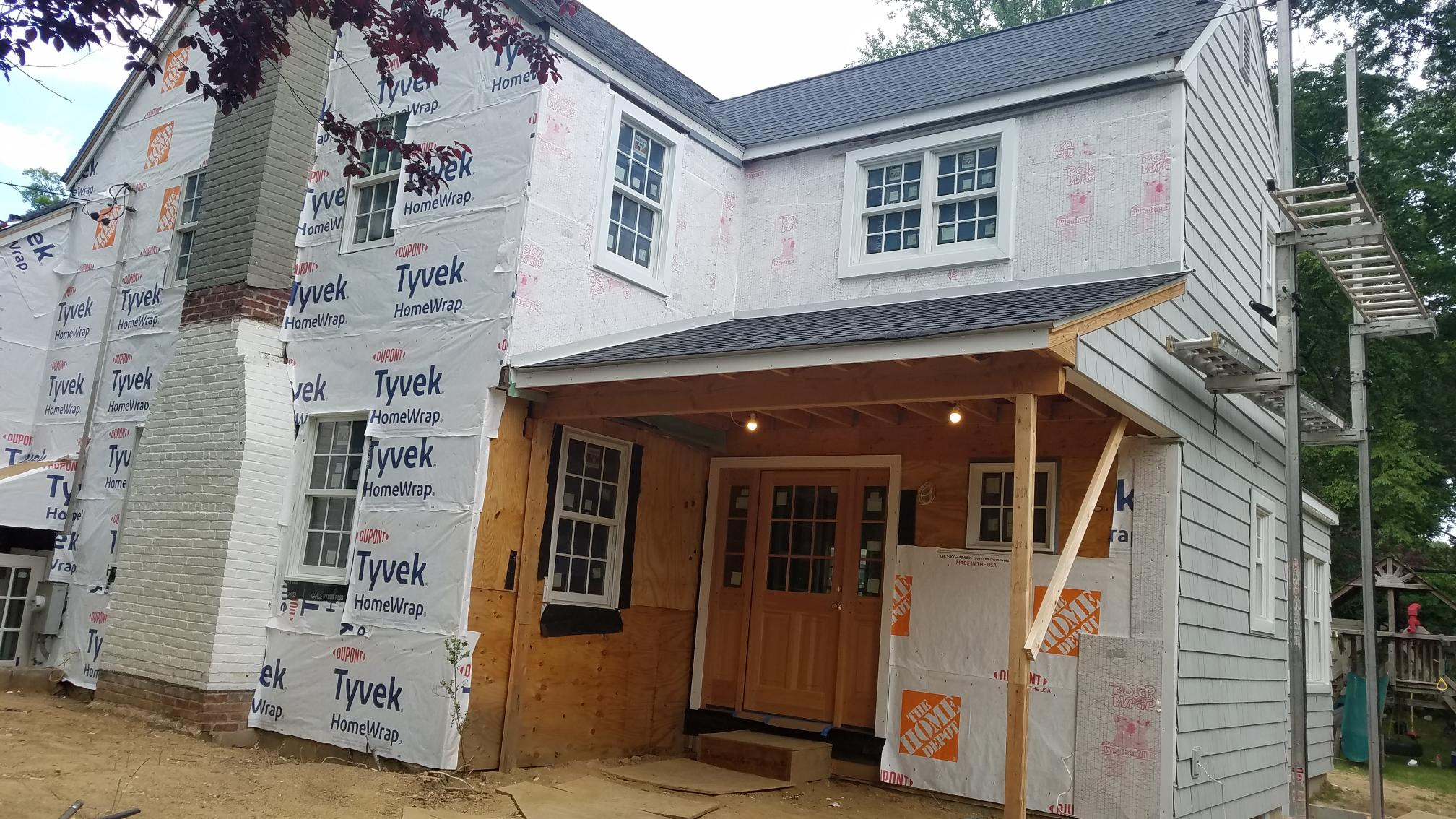 siding before and after