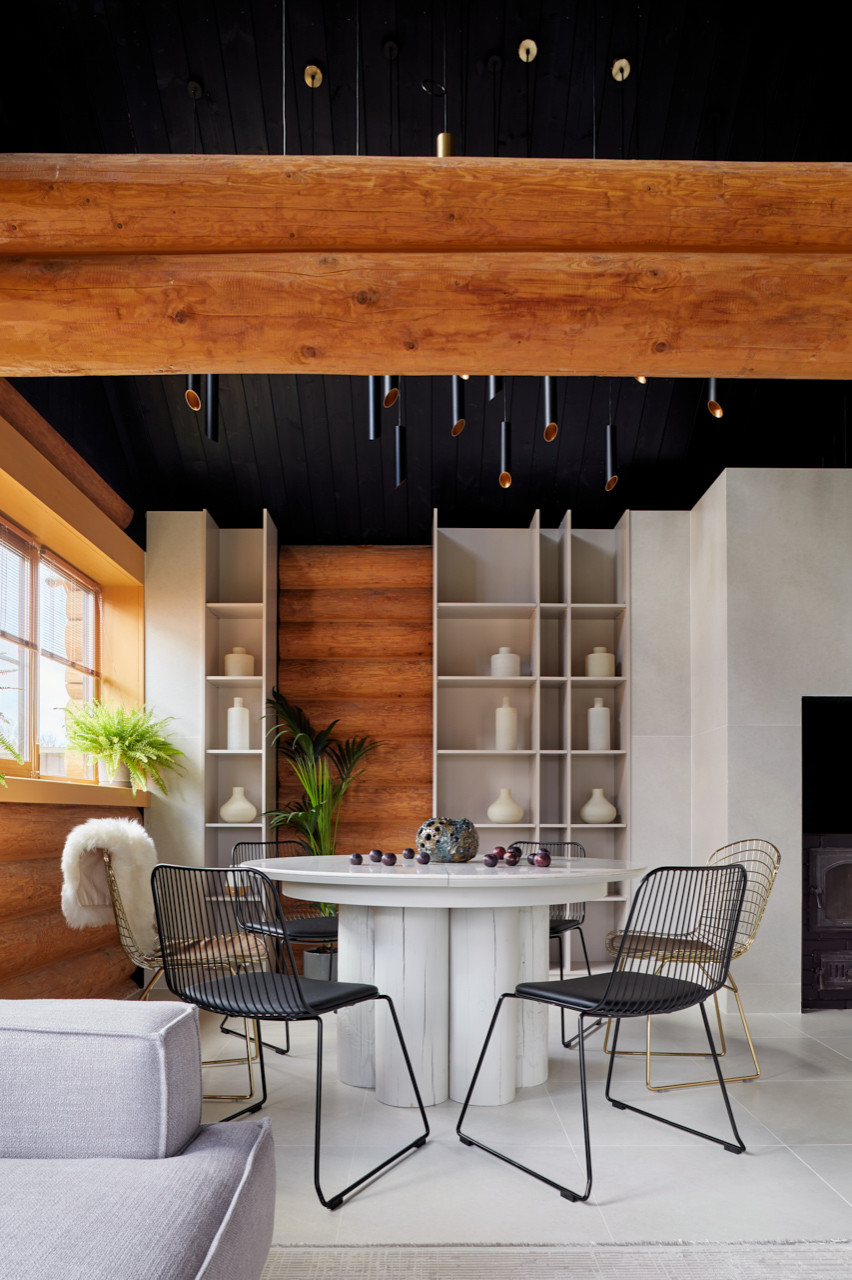 "Дачный ответ", кухня-гостиная