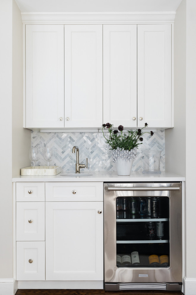 Wellesley Home 1 - Transitional - Home Bar - Boston - by Henley Design ...