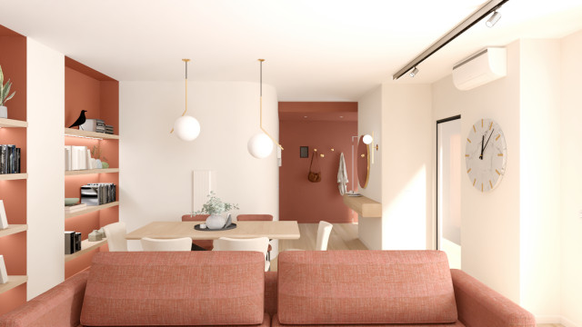 Casa PC contemporary-vardagsrum