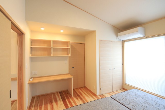 金指の家 japones-dormitorio