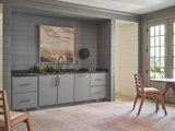 Beach Style Home Bar by Alair Homes Charlotte