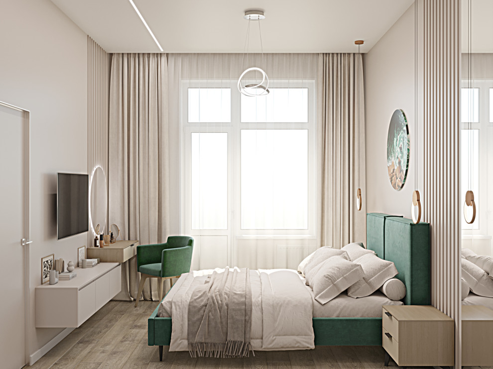 Дизайн-проект евродвушки в Москве