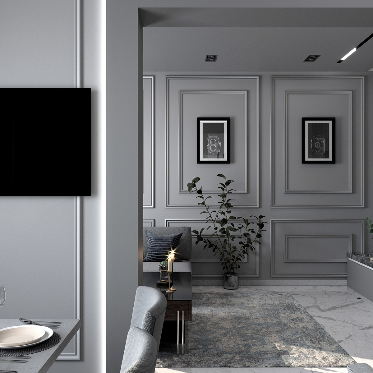 Кухня-гостиная