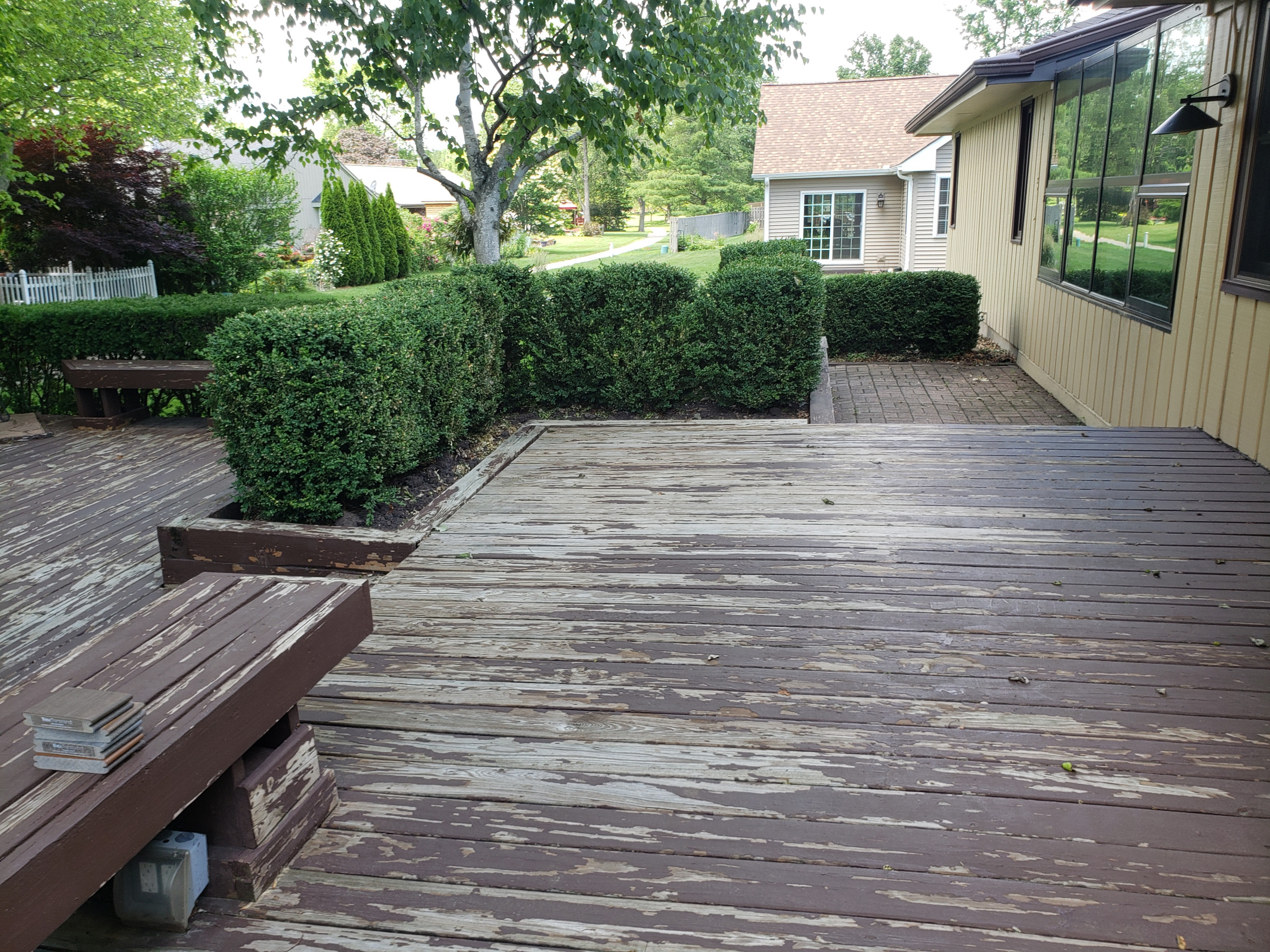 Attached Deck Remodel Savoy