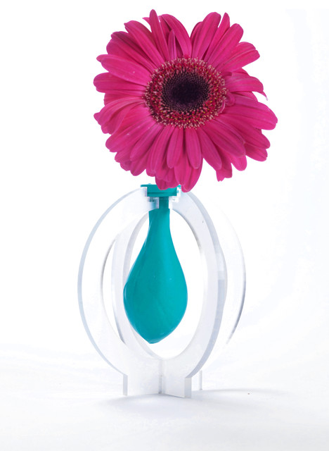 Corey Collection Vase - Bud - Includes Six Assorted 9" Balloons