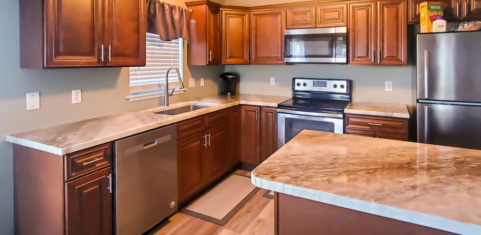 New Cabinets and Epoxy Countertops