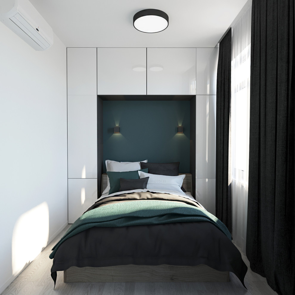 Дизайн проект квартиры 34 м2 в стиле "Минимализм"