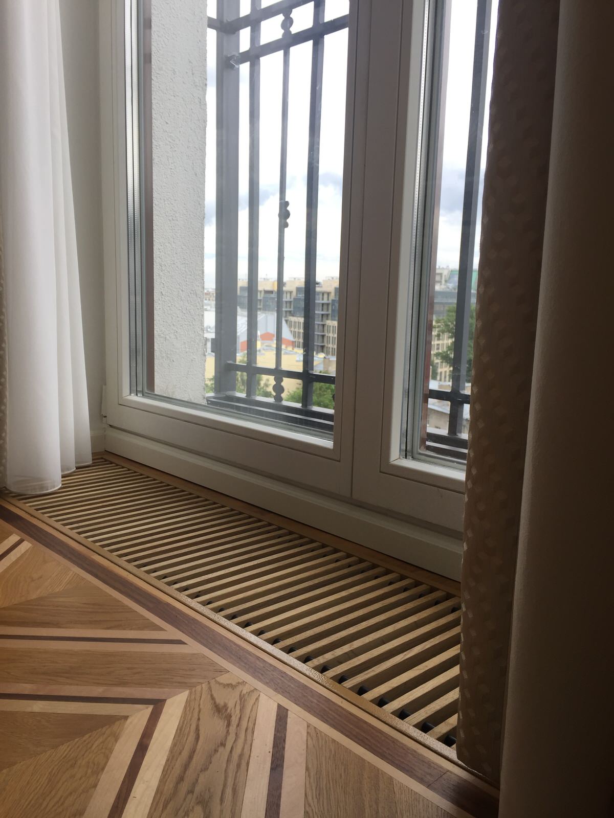 Внутрипольные конвекторы