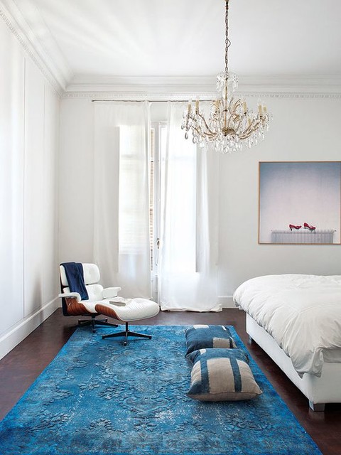Classic Lounge Chair & Ottoman by Manhattan Home Design