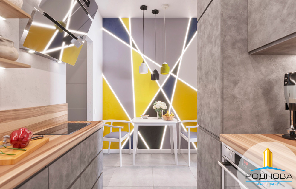 Дизайн проект квартиры студии 28 кв.м.