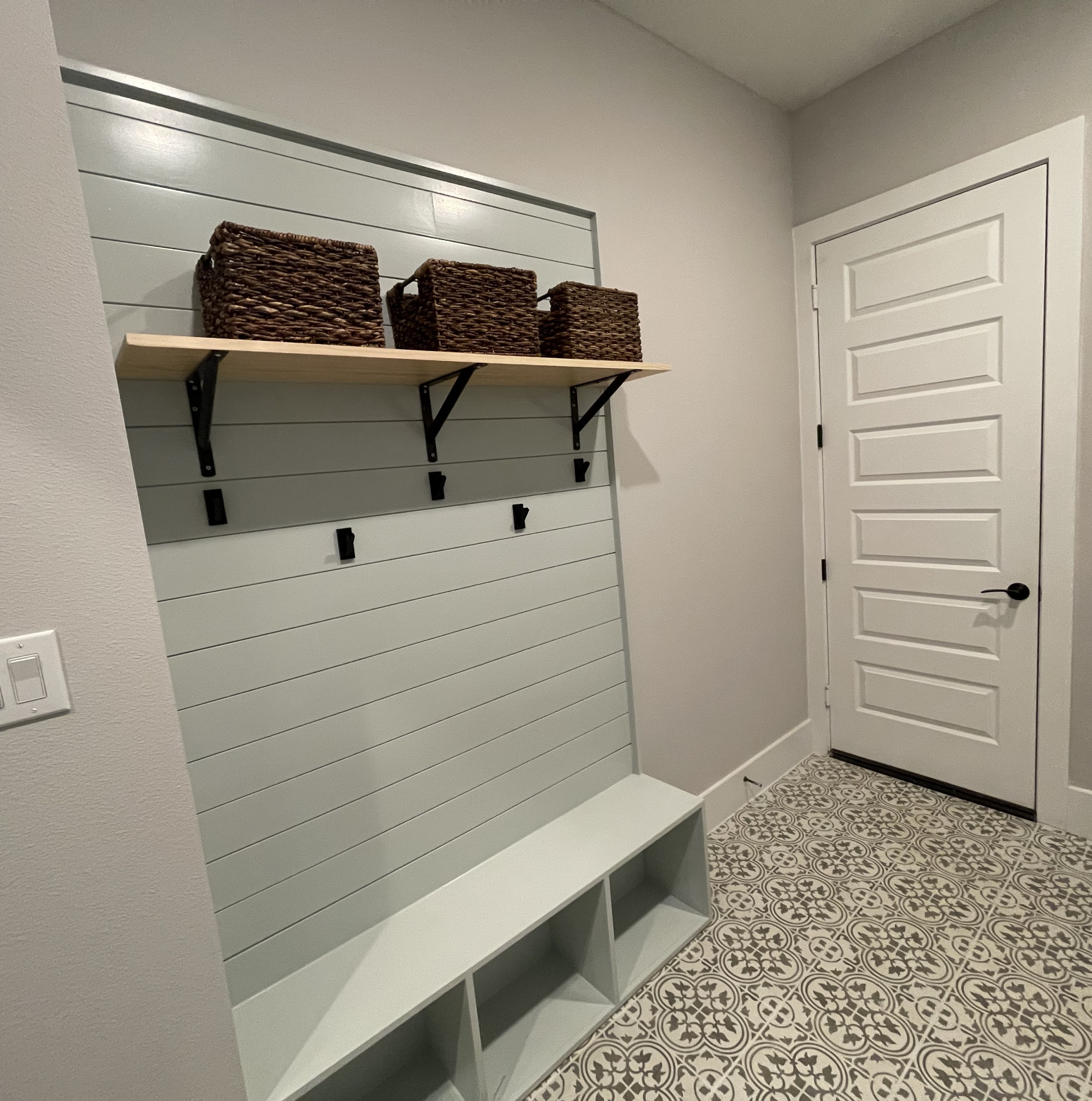 Mud Room Cabinets in Cypress, TX