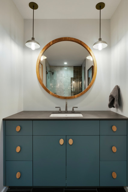 Warm-Modern contemporary-bathroom