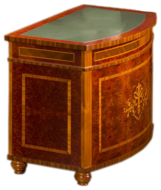 Genoa 47.24" Side Table with Upholstered Top