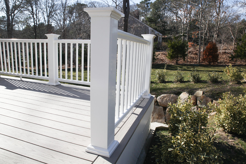 Transitional deck photo in Boston