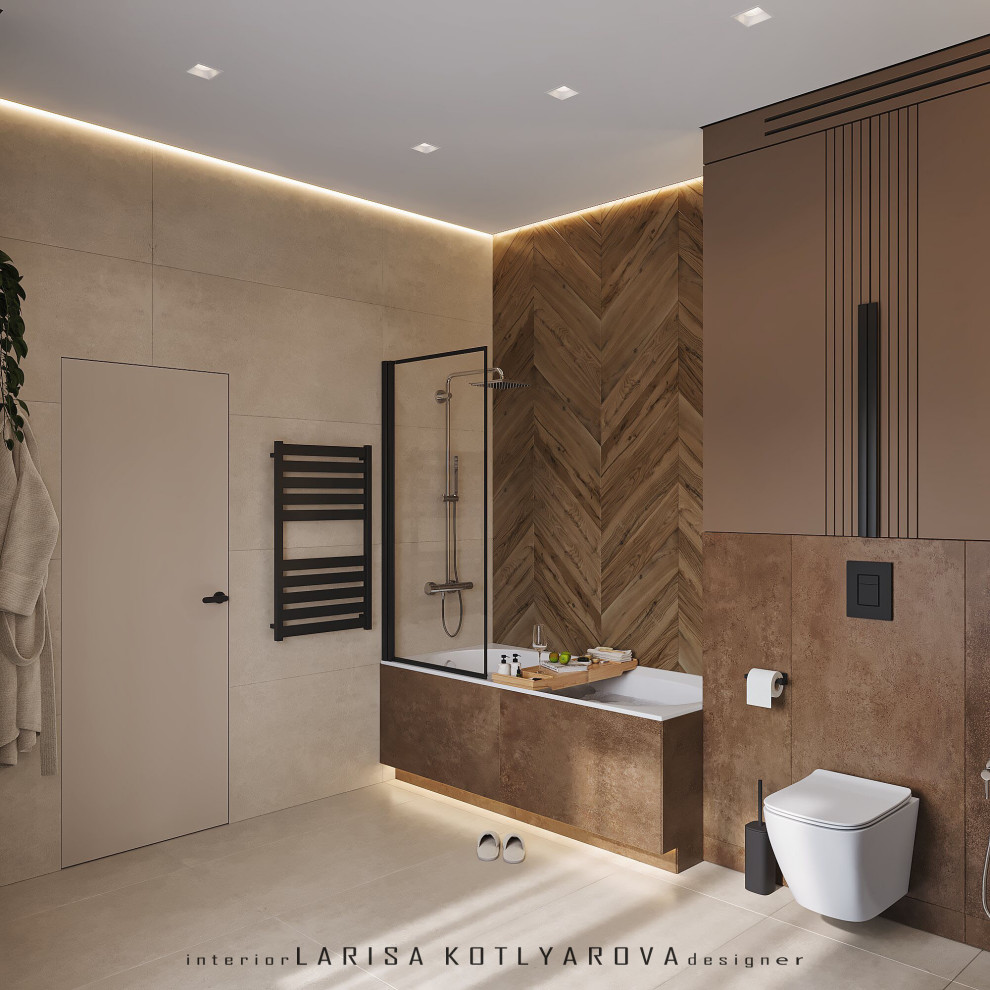 Дизайн-проект дома 105 кв.м. г. Ростов-на-Дону