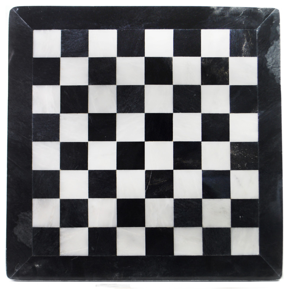 Details about   Marble Chess Set Hand-Carved Figures Black And White Game board Holiday Gift 