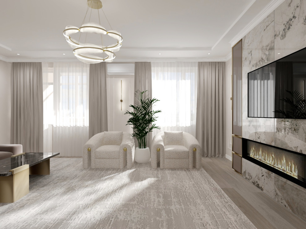 Гостиная. Площадь 36 м2