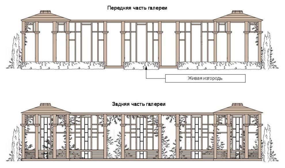 Декор в саду. Наши работы прошлых лет.