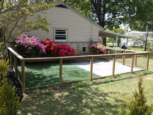 How to make OUTDOOR DIY dog potty area