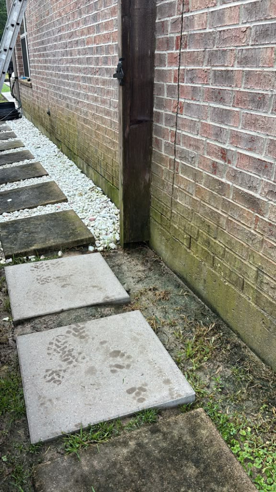 Exterior Pressure wash  Before