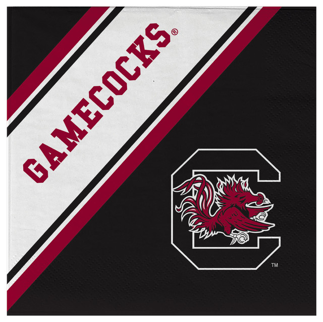 University Of South Carolina Napkins, Pack of 20 Contemporary
