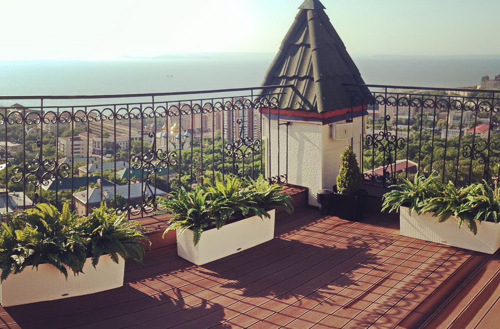 Озеленение частной крыши