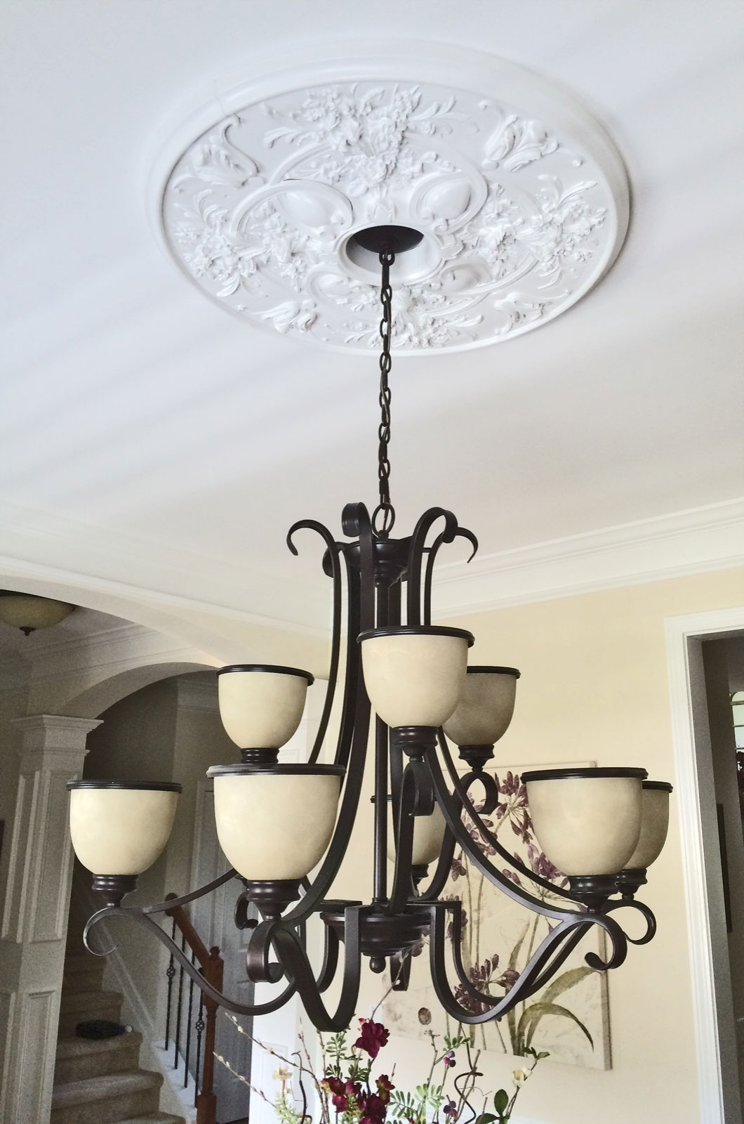 Rectangular Ceiling Medallions Toronto Shelly Lighting