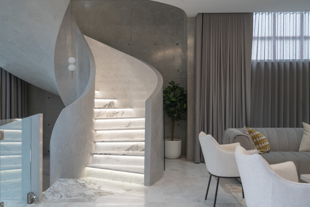 Photo of a contemporary staircase in Sydney.