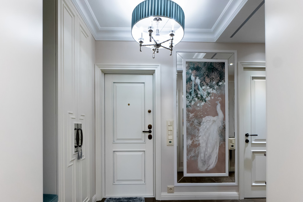 Ремонт трехкомнатной квартиры площадью 84 кв.м. в стиле неоклассика