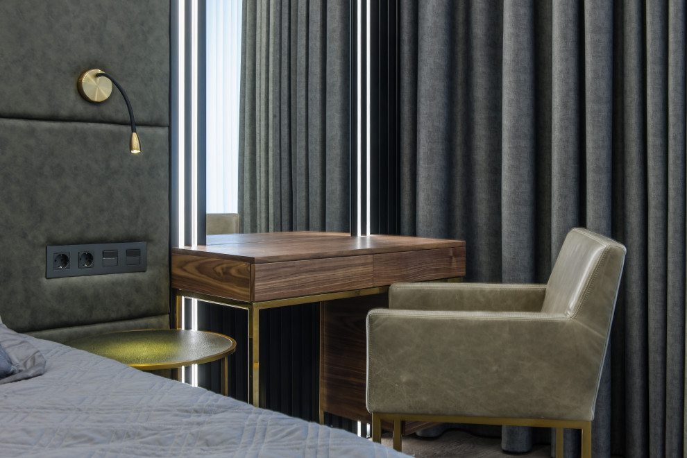 Спальня. Дизайн проект квартиры на Петровском острове