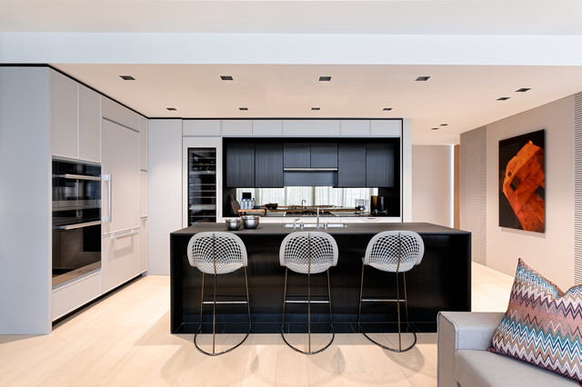 300 Collins contemporary-kitchen