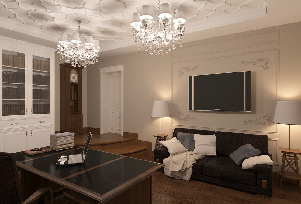 Дом в классическом стиле в к/п "Старвиль", 530м.кв.