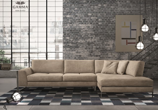 Laguna Sectional Sofa by Gamma Arredamenti industriell-allrum