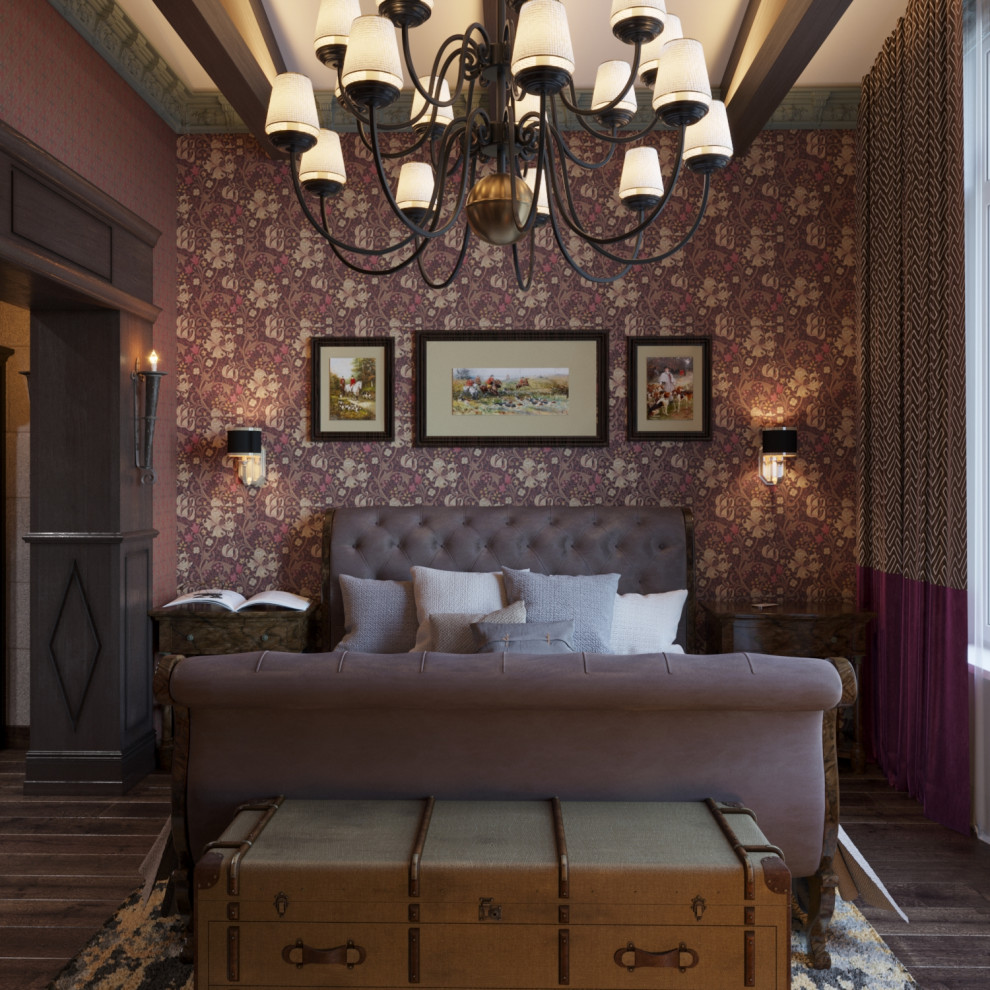 Загородный дом. Второй этаж. Мастер-спальня